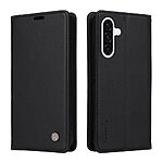 Θήκη Samsung Galaxy A56 YIKATU Folio Series v5 με βάση στήριξης, υποδοχή καρτών και μαγνητικό κούμπωμα Flip Wallet από συνθετικό δέρμα και TPU μαύρο