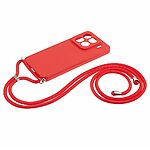 Θήκη Xiaomi 15 OEM Soft Silicone Sockproof v2 πλάτη με κορδόνι από αντικραδασμικό TPU κόκκινο - Image 2