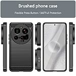 Θήκη Xiaomi 15 Ultra Mad Mask Brushed TPU Carbon Πλάτη μαύρο - Image 3