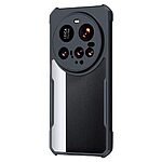 Θήκη Xiaomi 15 Ultra XUNDD Hybrid Sockproof Transparent πλάτη από αντικραδασμικό TPU μαύρο