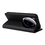 Θήκη Xiaomi 15 Ultra YIKATU Folio Series v5 με βάση στήριξης, υποδοχή καρτών και μαγνητικό κούμπωμα Flip Wallet από συνθετικό δέρμα και TPU μαύρο - Image 3