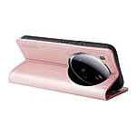 Θήκη Xiaomi 15 Ultra YIKATU Folio Series v5 με βάση στήριξης, υποδοχή καρτών και μαγνητικό κούμπωμα Flip Wallet από συνθετικό δέρμα και TPU ροζ χρυσό - Image 3