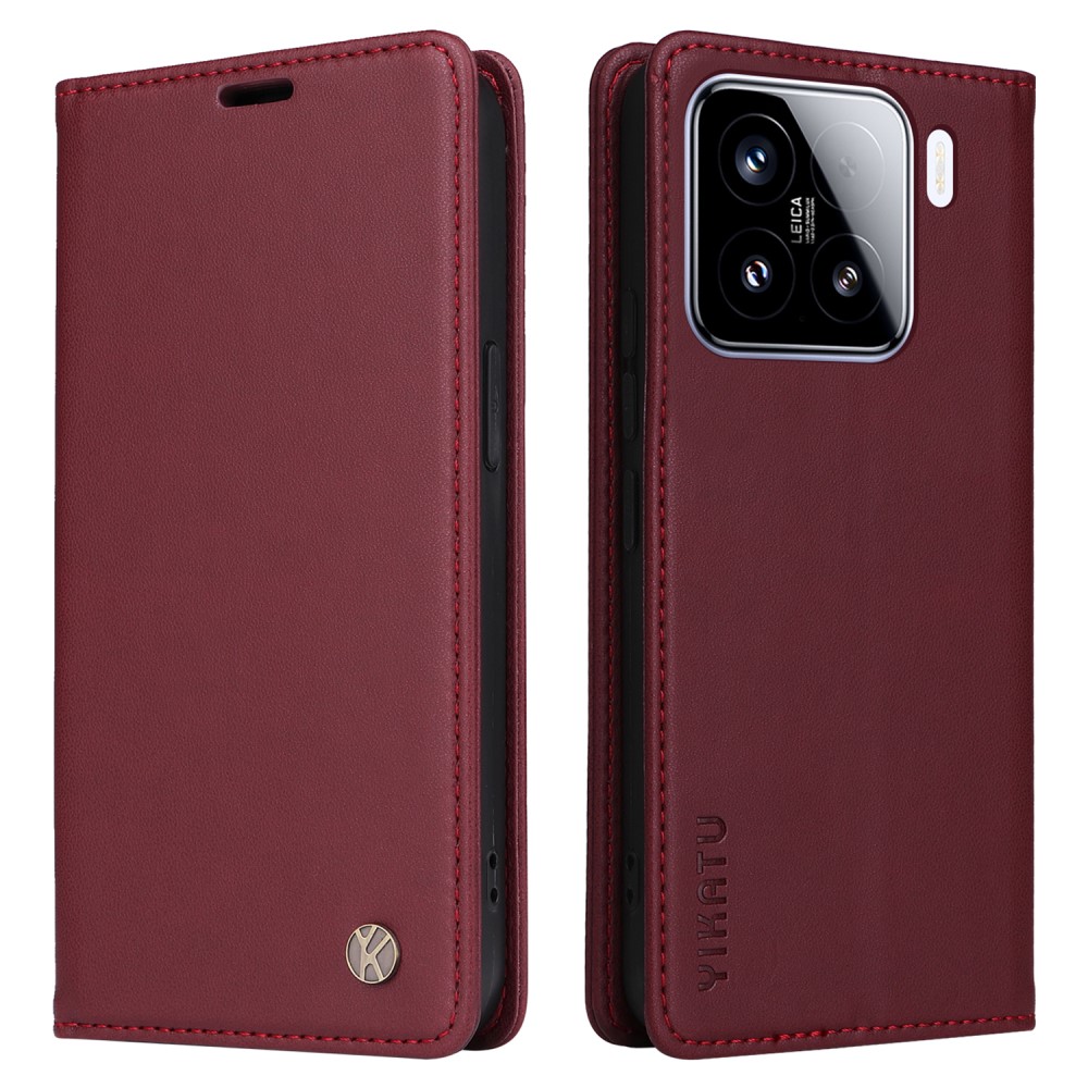 Θήκη Xiaomi 15 YIKATU Folio Series v5 με βάση στήριξης Θήκη Xiaomi 15 YIKATU Folio Series v5 με βάση στήριξης