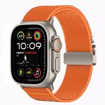 Λουράκι TECH-PROTECT NYLON CLASP - Apple Watch (44/45/46/49mm) Πορτοκαλί - Image 2