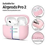 Θήκη Σιλικόνης TECH-PROTECT με Silicone Hook - AirPods Pro (1η & 2η Γενιά) Ροζ - Image 2