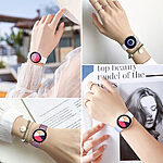 Λουράκι Σιλικόνης Sonique Soft Band 22mm Universal για Samsung Huawei Amazfit Xiaomi Honor - ροζ - Image 4