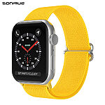 Λουράκι Sport Band Sonique Elastic Nylon Loop για Apple Watch (42/44/45/49mm) - κίτρινο