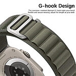 Λουράκι Alpine Loop Band Sonique Nylon για Apple Watch (42/44/45/49mm) μπλε - Image 2