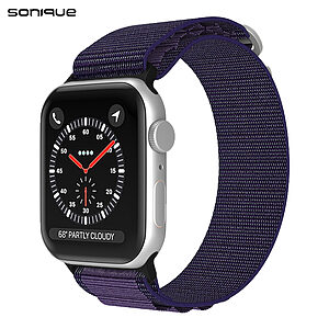 Λουράκι Alpine Loop Band Sonique Nylon για Apple Watch (42/44/45/49mm) - μωβ