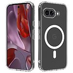 Θήκη Google Pixel 9a 5G OEM Silicone Sockproof συμβατό με MagSafe φορτιστή Transparent Πλάτη TPU