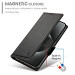 Θήκη Honor 400 Lite 5G Mad Mask Leather Wallet Case V7 με βάση στήριξης, υποδοχές καρτών και εσωτερικό μαγνητικό κούμπωμα Flip Wallet από συνθετικό δέρμα μαύρο - Image 5
