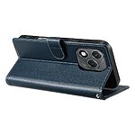 Θήκη Honor 400 Lite 5G Mad Mask Leather Wallet Case Protector με βάση στήριξης, υποδοχές καρτών και μαγνητικό κούμπωμα Flip Wallet από συνθετικό δέρμα μπλε σκούρο - Image 4