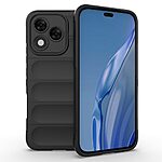 Θήκη Honor 400 Lite 5G Mad Mask Rugged Armor από σκληρό Premium TPU μαύρο