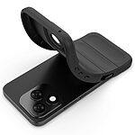 Θήκη Honor 400 Lite 5G Mad Mask Rugged Armor από σκληρό Premium TPU μαύρο - Image 4