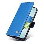 Θήκη Honor X7C / 200 Smart 5G YIKATU Folio Series 003 με βάση στήριξης, υποδοχή καρτών και μαγνητικό κούμπωμα Flip Wallet από συνθετικό δέρμα και TPU μπλε - Image 5