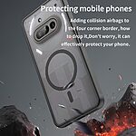 Θήκη Nothing Phone (3a) 5G Mad Mask Electroplating Series Thin Frame Πλάτη από Premium TPU συμβατό με MagSafe φορτιστή με μεταλιζέ περίβλημα μαύρο - Image 3