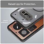 Θήκη Nothing Phone (3a) 5G Mad Mask Electroplating Series Thin Frame Πλάτη από Premium TPU συμβατό με MagSafe φορτιστή με μεταλιζέ περίβλημα μαύρο - Image 5