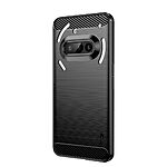 Θήκη Nothing Phone (3a) 5G MOFI Brushed V2 TPU Carbon Πλάτη μαύρο