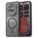 Θήκη Nothing Phone (3a) Pro 5G Mad Mask Electroplating Series Thin Frame Πλάτη από Premium TPU συμβατό με MagSafe φορτιστή με μεταλιζέ περίβλημα μαύρο