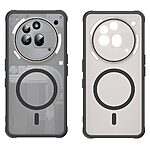 Θήκη Nothing Phone (3a) Pro 5G Mad Mask Electroplating Series Thin Frame Πλάτη από Premium TPU συμβατό με MagSafe φορτιστή με μεταλιζέ περίβλημα μαύρο - Image 2