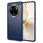 Θήκη Realme 14 Pro 5G Mad Mask Brushed TPU Carbon Πλάτη μπλε