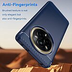 Θήκη Realme 14 Pro 5G Mad Mask Brushed TPU Carbon Πλάτη μπλε - Image 4