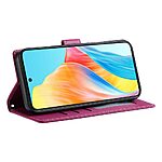 Θήκη Realme 14 Pro+ 5G Mad Mask Leather Wallet Case Protector με βάση στήριξης, υποδοχές καρτών και μαγνητικό κούμπωμα Flip Wallet από συνθετικό δέρμα φούξια - Image 4