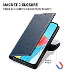 Θήκη Realme 14 Pro+ 5G Mad Mask Leather Wallet Case Protector με βάση στήριξης, υποδοχές καρτών και μαγνητικό κούμπωμα Flip Wallet από συνθετικό δέρμα μπλε σκούρο - Image 5