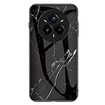 Θήκη Realme 14 Pro+ 5G OEM σχέδιο Marble με Πλάτη Tempered Glass TPU μαύρο