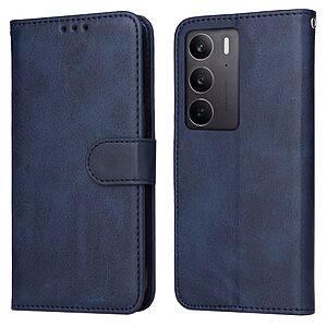 Θήκη Realme 14X 5G OEM Leather Skin touch Feeling v2 με βάση στήριξης