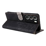 Θήκη Realme 14X 5G Mad Mask RFID Blocking V2 Προστασία Ασύρματης Ανάγνωσης Καρτών Leather με βάση στήριξης, υποδοχές καρτών και μαγνητικό κούμπωμα μαύρο - Image 4