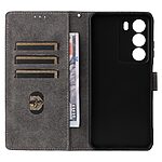 Θήκη Realme 14X 5G Mad Mask RFID Blocking V2 Προστασία Ασύρματης Ανάγνωσης Καρτών Leather με βάση στήριξης, υποδοχές καρτών και μαγνητικό κούμπωμα μαύρο - Image 5