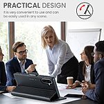 Θήκη Samsung Galaxy A26 5G / A17 5G CASEME 023 Series Πορτοφόλι με βάση στήριξης, υποδοχές καρτών και μαγνητικό κούμπωμα από συνθετικό δέρμα και TPU μαύρο - Image 3