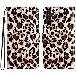 Θήκη Samsung Galaxy A26 5G OEM σχέδιο Leopard Print με βάση στήριξης