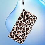 Θήκη Samsung Galaxy A26 5G / A17 5G OEM σχέδιο Leopard Print με βάση στήριξης, υποδοχές καρτών και μαγνητικό κούμπωμα Flip Wallet δερματίνη - Image 5