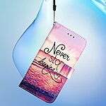Θήκη Samsung Galaxy A26 5G / A17 5G OEM σχέδιο Never Stop Dreaming με βάση στήριξης, υποδοχές καρτών και μαγνητικό κούμπωμα Flip Wallet δερματίνη - Image 5