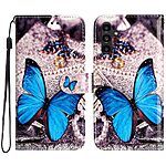 Θήκη Samsung Galaxy A26 5G OEM Big Blue Butterfly με βάση στήριξης