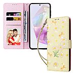 Θήκη Samsung Galaxy A26 5G / A17 5G OEM Yellow Daisy με βάση στήριξης, υποδοχές καρτών και RFID Blocking Προστασία Ασύρματης Ανάγνωσης Καρτών, Flip Wallet από συνθετικό δέρμα και TPU - Image 5