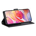 Θήκη Samsung Galaxy A26 5G / A17 5G Mad Mask Leather Wallet Case Protector με βάση στήριξης, υποδοχές καρτών και μαγνητικό κούμπωμα Flip Wallet από συνθετικό δέρμα μαύρο - Image 4