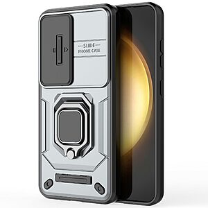 Kickstand και Βάση στήριξης από σκλήρό Premium TPU γκρι