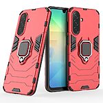 Θήκη Samsung Galaxy A26 5G / A17 5G Mad Mask Πλάτη Thin Armor με Μαγνητικό δαχτυλίδι και Βάση στήριξης TPU κόκκινο - Image 4