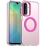 Θήκη Samsung Galaxy A26 5G Mad Mask Candy Series Sockproof συμβατό με MagSafe φορτιστή Transparent Πλάτη TPU κόκκινο