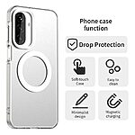 Θήκη Samsung Galaxy A26 5G / A17 5G Mad Mask Candy Series Sockproof συμβατό με MagSafe φορτιστή Transparent Πλάτη TPU λευκό - Image 2