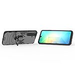 Θήκη Samsung Galaxy A26 5G / A17 5G Mad Mask Πλάτη Thin Armor με Μαγνητικό δαχτυλίδι και Βάση στήριξης TPU μαύρο - Image 2