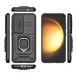 Θήκη Samsung Galaxy A26 5G / A17 5G Mad Mask Camshield Armor Guard v3 Πλάτη με προστασία για την κάμερα, Kickstand και Βάση στήριξης από σκλήρό Premium TPU μαύρο - Image 5