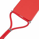 Θήκη Samsung Galaxy A26 5G / A17 5G OEM Soft Silicone Sockproof v3 πλάτη με κορδόνι από αντικραδασμικό TPU κόκκινο - Image 4