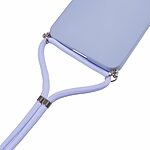 Θήκη Samsung Galaxy A26 5G / A17 5G OEM Soft Silicone Sockproof v3 πλάτη με κορδόνι από αντικραδασμικό TPU μωβ ανοιχτό - Image 4