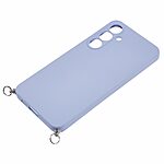 Θήκη Samsung Galaxy A26 5G / A17 5G OEM Soft Silicone Sockproof v3 πλάτη με κορδόνι από αντικραδασμικό TPU μωβ ανοιχτό - Image 5