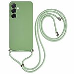 Θήκη Samsung Galaxy A26 5G OEM Soft Silicone Sockproof v3 πλάτη με κορδόνι από αντικραδασμικό TPU πράσινο