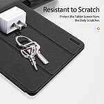 Θήκη Samsung Galaxy Tab S10 FE+ 13.1 DUX DUCIS Domo Series Tri-Fold με ειδική θέση για πενάκι και ενισχυμένη εσωτερική πλάτη μαύρο - Image 4